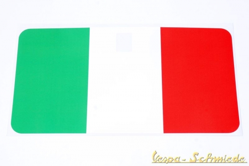 Aufkleber Gepäckfach "Flagge Italien" - PX Lusso